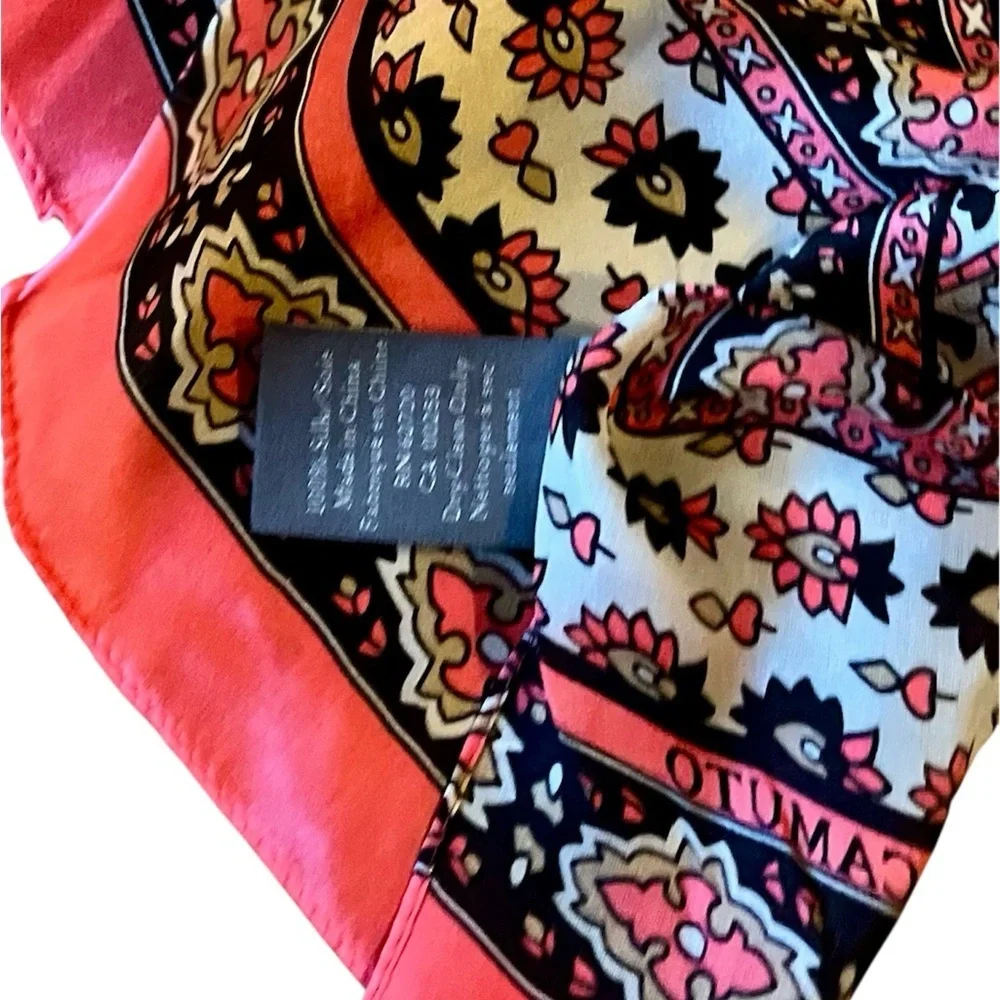 Vince Camuto 100% Silk Scarf